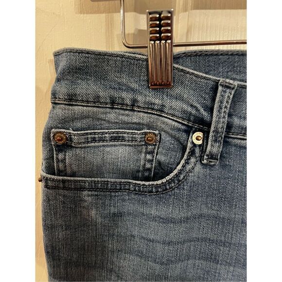 Calvin Klein High Rise Skinny Jeans in Ice Blue sz 10 NWT - Picture 6 of 12